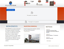 Tablet Screenshot of gruporefran.com
